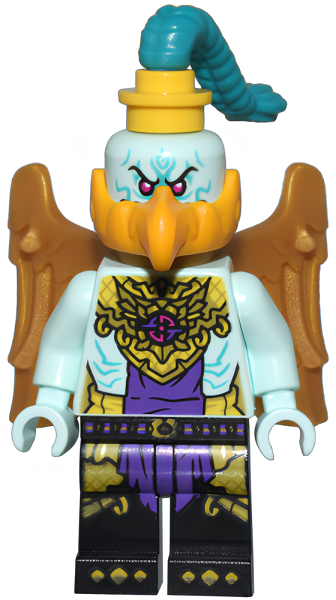 Минифигурка Lego The Golden-Winged Eagle - Pearl Gold Wings - mk117